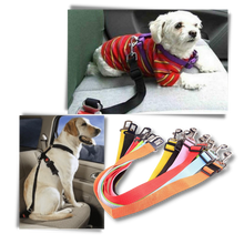 Carica l&#39;immagine nel visualizzatore di Gallery, Cintura di sicurezza regolabile e durevole per cani per auto - Ozerty
