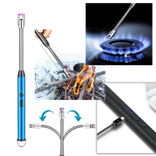 Accendino da cucina antivento ricaricabile - Ozerty