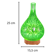 Carica l'immagine nel visualizzatore di Gallery, Diffusore di olio essenziale con vaso a forma di fuochi d'artificio - Ozerty
