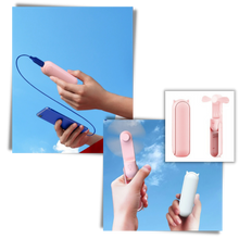 Carica l'immagine nel visualizzatore di Gallery, Mini ventilatore portatile con USB
