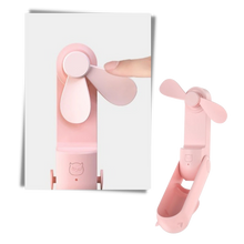 Carica l'immagine nel visualizzatore di Gallery, Mini ventilatore portatile con USB - Ozerty
