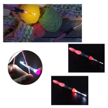Carica l'immagine nel visualizzatore di Gallery, Set di uncinetti ergonomici a LED - Ozerty
