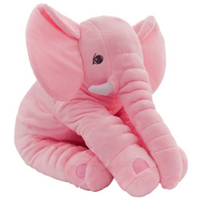 Carica l'immagine nel visualizzatore di Gallery, Cuscino grande di peluche di elefante - Ozerty
