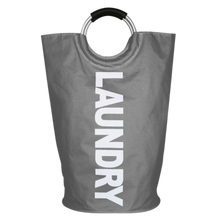 Carica l&#39;immagine nel visualizzatore di Gallery, Borsa pieghevole di biancheria con manici
