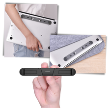 Carica l'immagine nel visualizzatore di Gallery, Leggero supporto invisibile in alluminio per laptop - Ozerty
