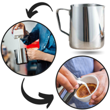 Carica l&#39;immagine nel visualizzatore di Gallery, Caraffa per il latte in acciaio inox 100 ml - Ozerty
