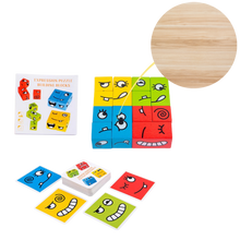 Carica l'immagine nel visualizzatore di Gallery, Gioco di emoji del cubo magico Montessori - Ozerty
