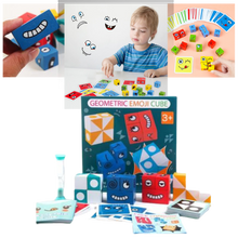 Carica l'immagine nel visualizzatore di Gallery, Gioco di emoji del cubo magico Montessori - Ozerty
