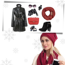 Carica l&#39;immagine nel visualizzatore di Gallery, Calda sciarpa con tasca nascosta - Ozerty
