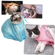 Carica l&#39;immagine nel visualizzatore di Gallery, Borsa in mesh multi-funzione per la toelettatura degli animali - Ozerty
