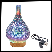 Carica l'immagine nel visualizzatore di Gallery, Diffusore di olio essenziale con vaso a forma di fuochi d'artificio - Ozerty
