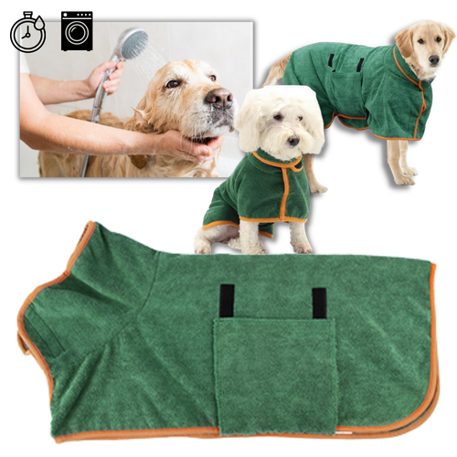 Accappatoio per animali super assorbente  - Ozerty