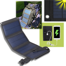 Carica l'immagine nel visualizzatore di Gallery, Pannello solare portatile con 2 porte usb - Ozerty
