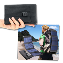 Carica l'immagine nel visualizzatore di Gallery, Pannello solare portatile con 2 porte usb - Ozerty
