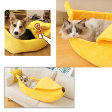 Carica l'immagine nel visualizzatore di Gallery, Letto per animali a forma di banana - Ozerty
