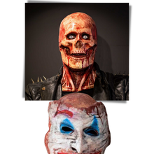 Carica l'immagine nel visualizzatore di Gallery, Maschera doppia realistica di Halloween Horror  - Ozerty

