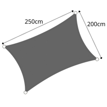 Carica l'immagine nel visualizzatore di Gallery, Parasole rettangolare resistente alle intemperie vela - Ozerty
