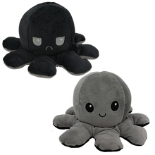 Carica l'immagine nel visualizzatore di Gallery, Mini polpo di peluche reversibile
