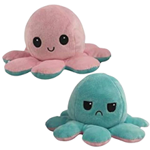Carica l'immagine nel visualizzatore di Gallery, Mini polpo di peluche reversibile
