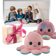Carica l'immagine nel visualizzatore di Gallery, Mini polpo di peluche reversibile - Ozerty
