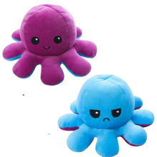 Carica l'immagine nel visualizzatore di Gallery, Mini polpo di peluche reversibile
