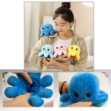 Carica l'immagine nel visualizzatore di Gallery, Mini polpo di peluche reversibile - Ozerty
