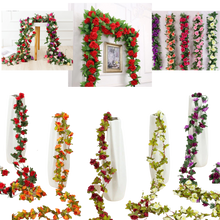 Carica l'immagine nel visualizzatore di Gallery, Ghirlanda di rose artificiali  - Ozerty
