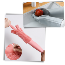 Carica l'immagine nel visualizzatore di Gallery, Guanti di lavaggio multiuso in silicone - Ozerty
