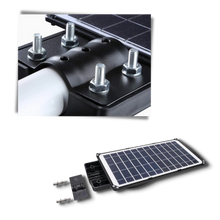 Carica l'immagine nel visualizzatore di Gallery, LED per esterni a energia solare con rilevamento del movimento
