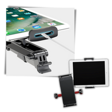 Carica l'immagine nel visualizzatore di Gallery, Supporto per tablet e telefono sul sedile posteriore dell'auto
