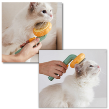Carica l'immagine nel visualizzatore di Gallery, Spazzola per animali autopulente a forma di zucca - Ozerty

