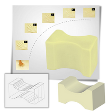 Carica l'immagine nel visualizzatore di Gallery, Cuscino laterale per ginocchia e gambe memory foam - Ozerty
