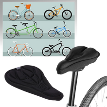 Carica l'immagine nel visualizzatore di Gallery, Cuscino del sedile della bicicletta imbottito in gel di silicone - Ozerty
