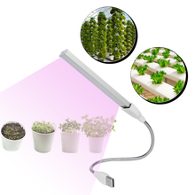Carica l'immagine nel visualizzatore di Gallery, Luce di crescita per piante USB LED con palo flessibile - Ozerty
