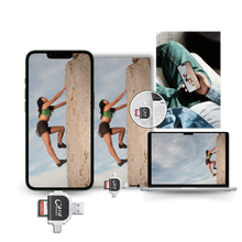 Carica l&#39;immagine nel visualizzatore di Gallery, Adattatore universale per schede SD - Ozerty
