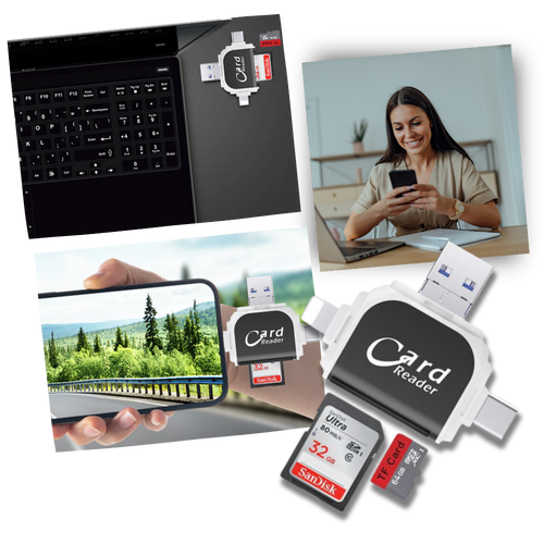 Adattatore universale per schede SD - Ozerty