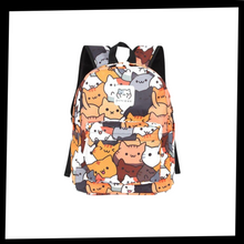 Carica l'immagine nel visualizzatore di Gallery, Zaino Neko Atsume stravagante - Ozerty
