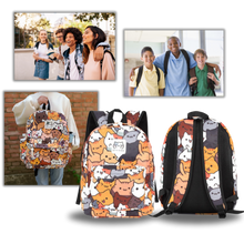 Carica l'immagine nel visualizzatore di Gallery, Zaino Neko Atsume stravagante - Ozerty
