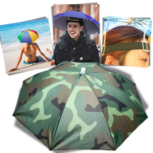 Carica l&#39;immagine nel visualizzatore di Gallery, Cappello regolabile con ombrello senza mani - Ozerty
