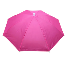 Carica l&#39;immagine nel visualizzatore di Gallery, Cappello regolabile con ombrello senza mani -Rosa - Ozerty
