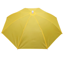 Carica l&#39;immagine nel visualizzatore di Gallery, Cappello regolabile con ombrello senza mani -Giallo - Ozerty
