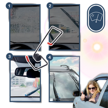 Carica l&#39;immagine nel visualizzatore di Gallery, Braccio tergicristallo per auto con visibilità per tutte le stagioni - Ozerty
