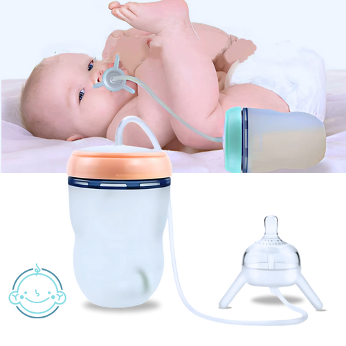 Biberon per autoalimentazione con valvola anticolica - Ozerty