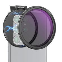 Carica l'immagine nel visualizzatore di Gallery, Obiettivo con Filtro per Smartphone Collegabile -Magnetico - Ozerty
