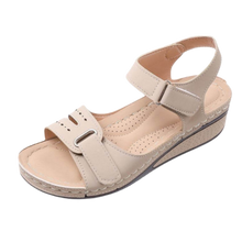 Carica l'immagine nel visualizzatore di Gallery, Sandali ortopedici da donna con supporto all'arco plantare -Beige/EU35Beige/EU36Beige/EU37Beige/EU38Beige/EU39Beige/EU40Beige/EU41Beige/EU42Beige/EU43 - Ozerty
