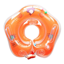 Carica l&#39;immagine nel visualizzatore di Gallery, Anello da collo galleggiante per bebè -Arancione - Ozerty
