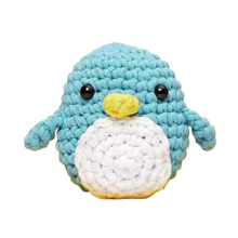 Carica l'immagine nel visualizzatore di Gallery, Kit di Animali all'Uncinetto per Principianti -Pinguino - Ozerty
