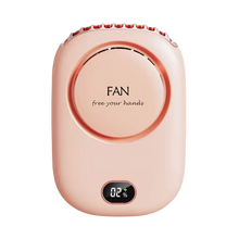 Carica l'immagine nel visualizzatore di Gallery, Ventilatore da Collo Portatile Regolabile Senza Pale -Rosa - Ozerty
