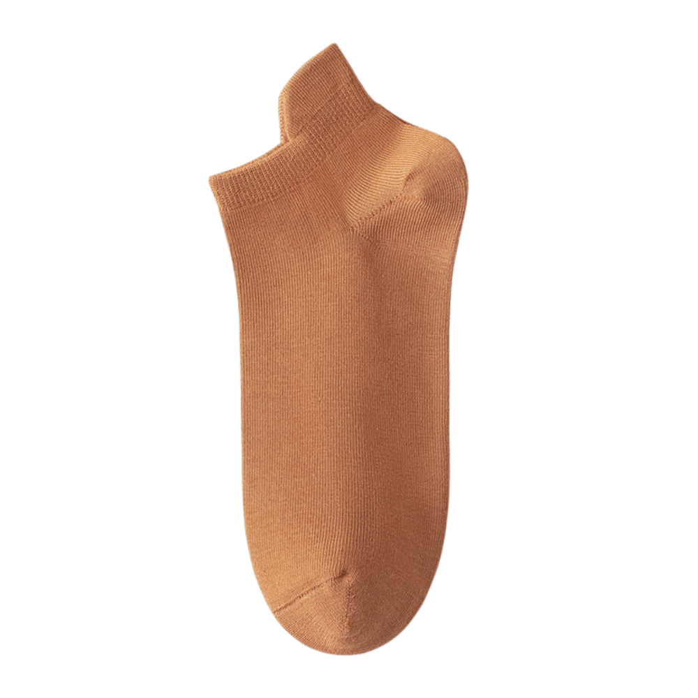 Calzini in cotone traspiranti e morbidi -Arancione/EU35-40 - Ozerty