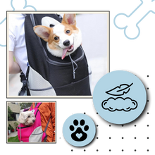 Carica l'immagine nel visualizzatore di Gallery, Zaino traspirante per cani - Ozerty
